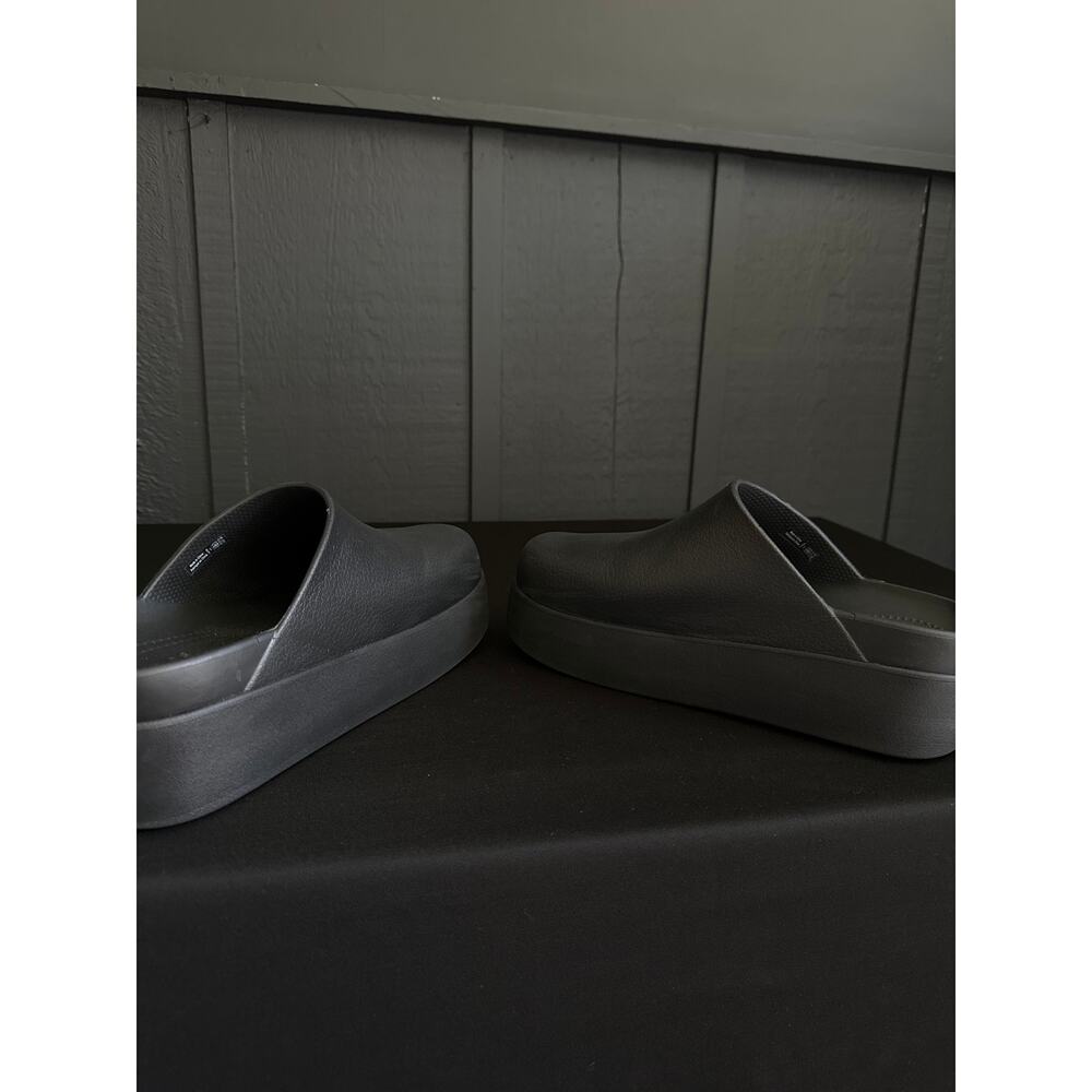 Crocs Dylan Platform Clog Slip On Black Mules Shoes Size 10 - Picture 9 of 16
